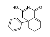 4a-phenyl-4,5,6,7-tetrahydroisoquinoline-1,3-dione结构式