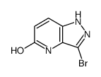 3-溴-1H-吡唑并[4,3-b]吡啶-5(4h)-酮结构式