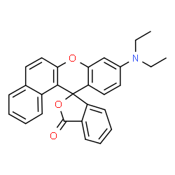 3'-Diethylaminospiro[isobenzofuran-1(3H),12'-[12H]benzo[a]xanthen]-3-one structure