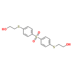 2,2'-[Sulfonylbis(4,1-phenylenesulfanediyl)]diethanol结构式