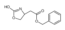 (S)-benzyl 2-(2-oxooxazolidin-4-yl)acetate Structure