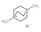1,4-dimethyl-1,4-diazoniabicyclo[2.2.2]octane,dibromide Structure