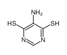 5-氨基-1H-嘧啶-4,6-二硫酮结构式