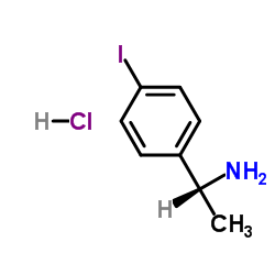 (S)-4-Iodo-a-methyl-benzenemethanamine structure