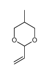 2-ethenyl-5-methyl-1,3-dioxane结构式