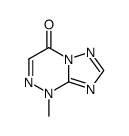 1-methyl-1H-[1,2,4]triazolo[5,1-c][1,2,4]triazin-4-one Structure