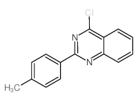 4-chloro-2-(4-methylphenyl)quinazoline Structure
