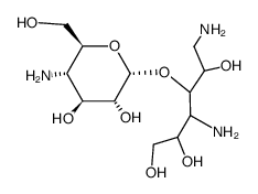 1,4-Diamino-3-O-(4-amino-4-deoxy-α-D-glucopyranosyl)-1,4-dideoxy-D-glucitol picture