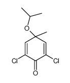 2,6-dichloro-4-methyl-4-propan-2-yloxycyclohexa-2,5-dien-1-one Structure