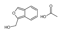 acetic acid,2-benzofuran-1-ylmethanol结构式