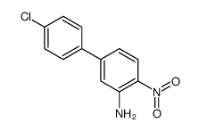 4'-氯-4-硝基-[1,1'-联苯]-3-胺结构式