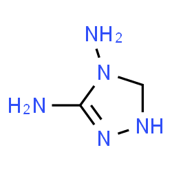 4H-1,2,4-Triazole-3,4-diamine,1,5-dihydro-(9CI) Structure