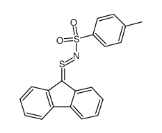 9-fluorenethione S-p-toluenesulfomimide结构式