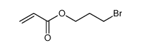 Acrylic acid 3-bromopropyl ester Structure