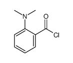 2-(dimethylamino)benzoyl chloride Structure