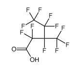 2,2,3,4,4,5,5,5-octafluoro-3-(trifluoromethyl)pentanoic acid Structure