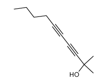 2-methyldeca-3,5-diyn-2-ol Structure