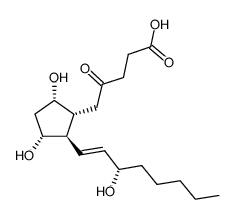 2,3-dinor-6-ketoprostaglandin F1alpha结构式