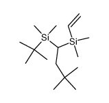 3,3,5,5,6,6-hexamethyl-4-neopentyl-3,5-disilahept-1-ene Structure