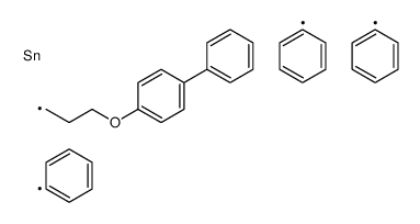 triphenyl-[3-(4-phenylphenoxy)propyl]stannane结构式