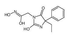 2-(4-ethyl-2,5-dioxo-4-phenylimidazolidin-1-yl)-N-hydroxyacetamide结构式