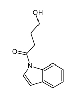 4-hydroxy-1-indol-1-ylbutan-1-one结构式