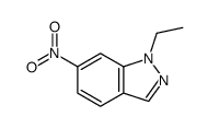 1-ethyl-6-nitroindazole结构式