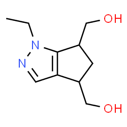 4,6-Cyclopentapyrazoledimethanol,1-ethyl-1,4,5,6-tetrahydro-,(4R,6S)-rel-(9CI) structure