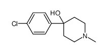 4-(4-chlorophenyl)-1-methylpiperidin-4-ol Structure