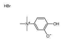 (3,4-Dihydroxyphenyl)triMethylamMonium bromide structure