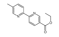 ethyl 6-(5-methylpyridin-2-yl)pyridine-3-carboxylate结构式