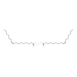zinc (Z)-hexadec-9-enoate structure