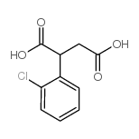 Butanedioic acid,2-(2-chlorophenyl)- Structure