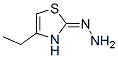 2(3H)-Thiazolone,4-ethyl-,hydrazone (9CI) structure