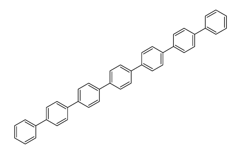 1,4-bis[4-(4-phenylphenyl)phenyl]benzene Structure
