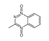 3-methyl-1-oxido-1,2,4-benzotriazin-4-ium 4-oxide Structure