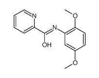 2-Pyridinecarboxamide,N-(2,5-dimethoxyphenyl)-(9CI) Structure