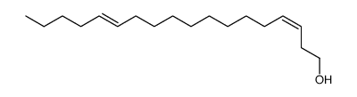 (3Z,13E)-3,13-octadecadien-1-ol Structure