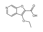 Furo[2,3-c]pyridine-2-carboxylic acid, 3-ethoxy- (9CI) picture