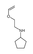 Cyclopentanamine, N-[2-(ethenyloxy)ethyl]- (9CI) Structure