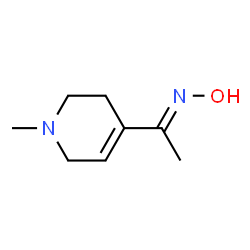 Ethanone, 1-(1,2,3,6-tetrahydro-1-methyl-4-pyridinyl)-, oxime, (E)- (9CI)结构式