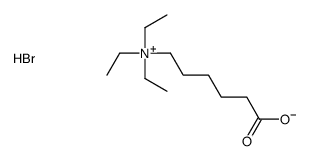 5-carboxypentyl(triethyl)azanium,bromide Structure