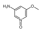 3-AMINO-5-METHOXYPYRIDINE 1-OXIDE structure