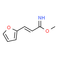 2-Propenimidicacid,3-(2-furanyl)-,methylester(9CI) Structure