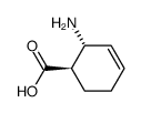 3-Cyclohexene-1-carboxylicacid,2-amino-,(1R-trans)-(9CI) Structure