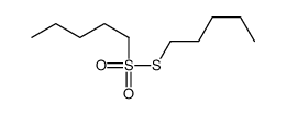 1-pentylsulfonylsulfanylpentane结构式
