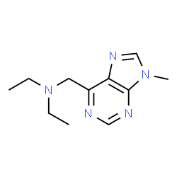 9H-Purine-6-methanamine,N,N-diethyl-9-methyl-(9CI) Structure