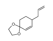 8-prop-2-enyl-1,4-dioxaspiro[4.5]dec-6-ene Structure
