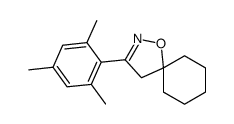 3-(2,4,6-trimethylphenyl)-1-oxa-2-azaspiro[4.5]dec-2-ene Structure