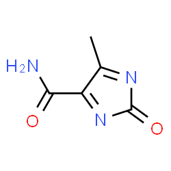1H-Imidazole-4-carboxamide,2,3-dihydro-5-methyl-2-oxo-(9CI) structure